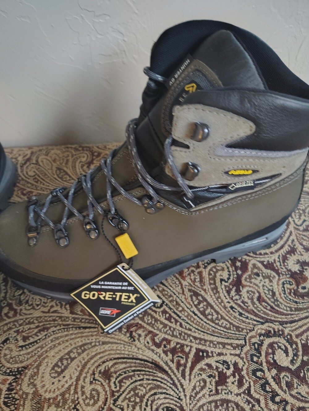 Asolo Hunter Tundra GV MM Gore-Tex Men's Hiking Boots Brown/Black US 11 Medium - Picture 4 of 11